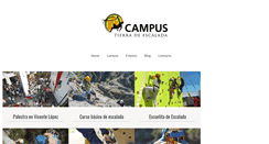Desktop Screenshot of campusescalada.com.ar